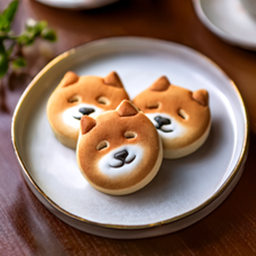 (人間用)コーヒークッキー3枚セット400円