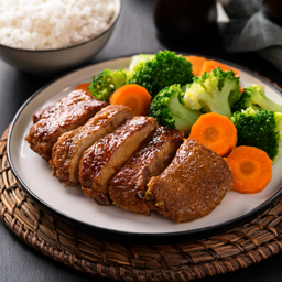 (人間用)ステキなステーキライス1,000円